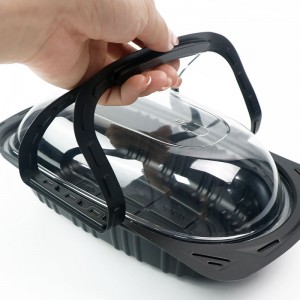 Pečené kuřecí křepelčí maso podnos