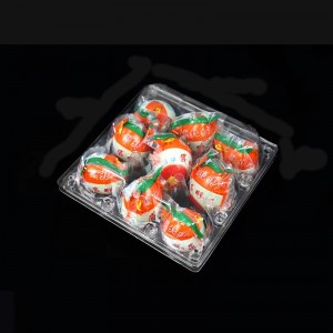 Kachní vaječný podnos 185*180*75 mm 9 drážek